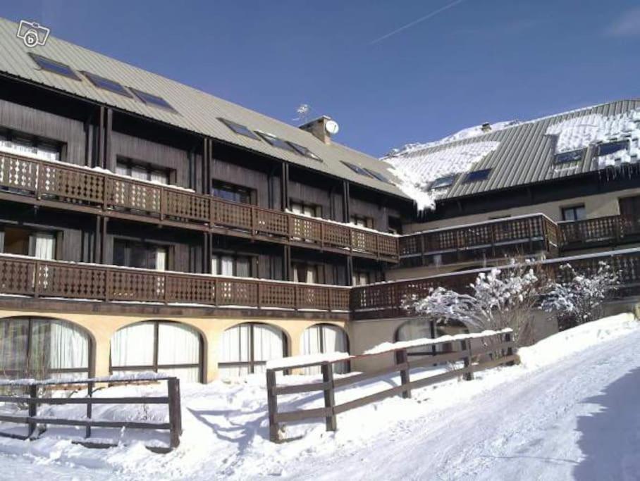 Appartement Duplex Avec Belle Terrasse Au Pied Des Pistes Vars (Hautes-Alpes)